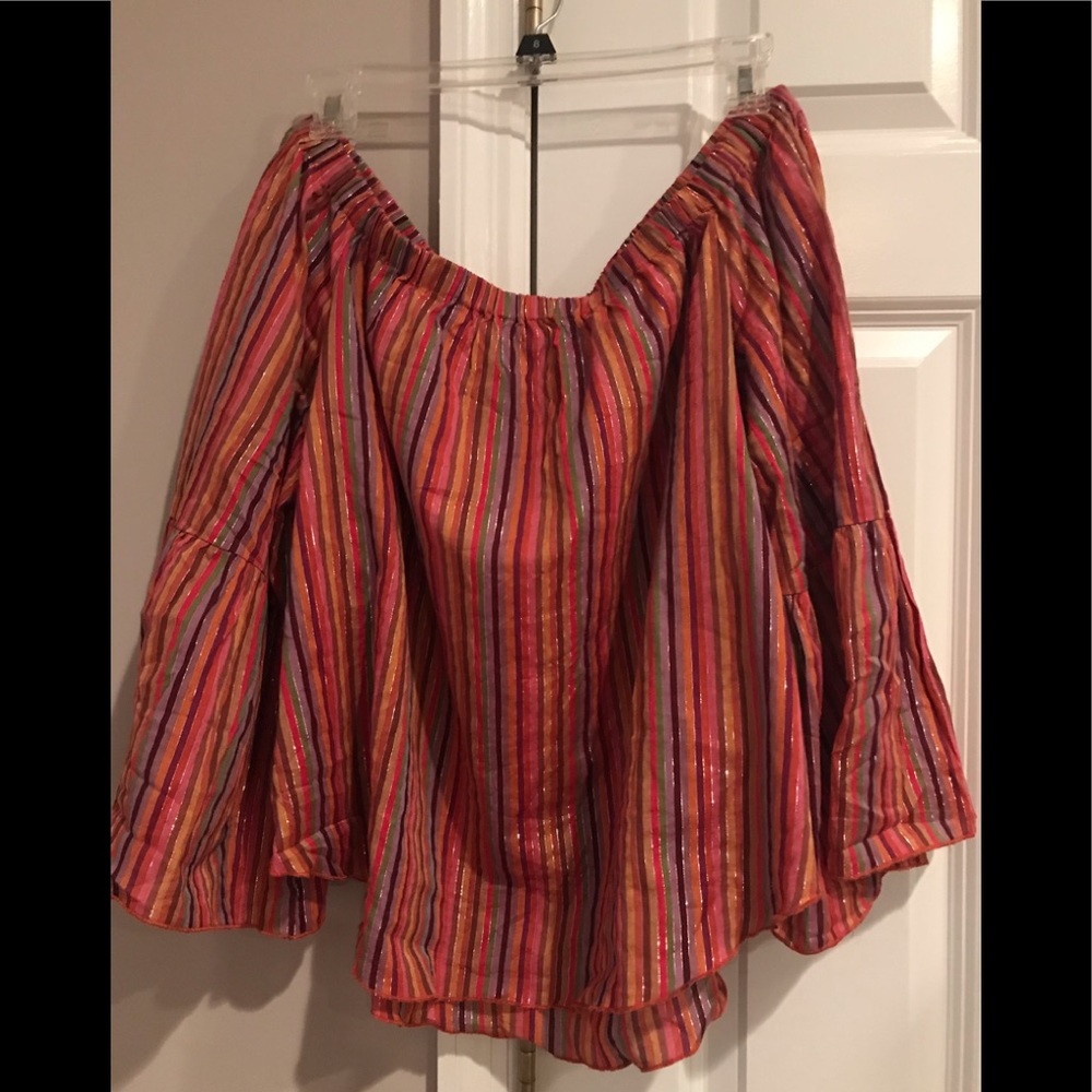 AMARYLLIS Bell Sleeve Off the Shoulder